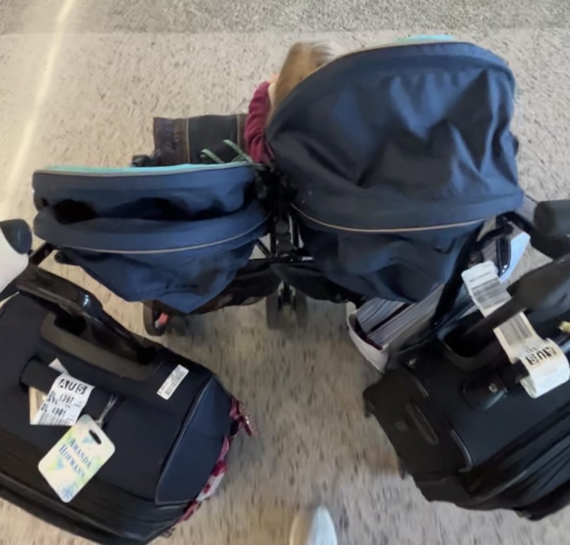 Double Umbrella Stroller