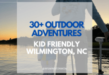 30+OutdoorAdventuresKidFriendlyWilmingtonNC