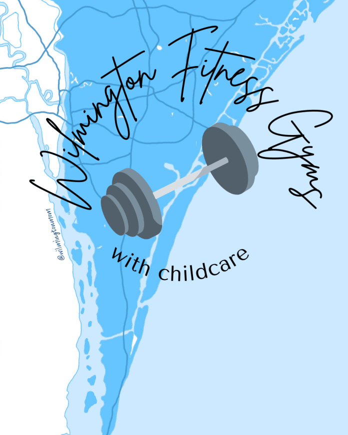 GymswithChildcare Map with dumbbell